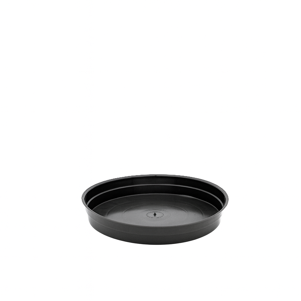 Ubuntuberg Plastic Pot Saucer - Black