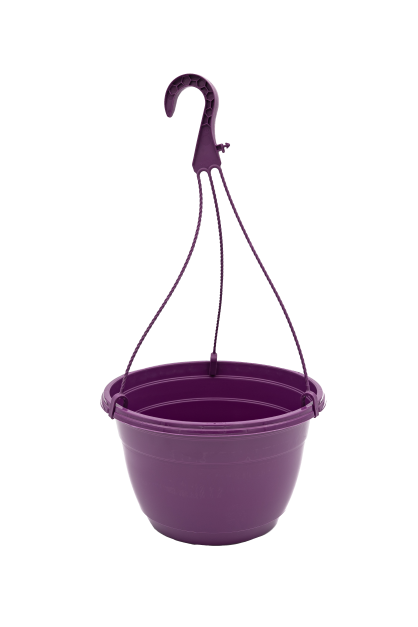 Hanging Baskets with Hanger- 20cm - purple