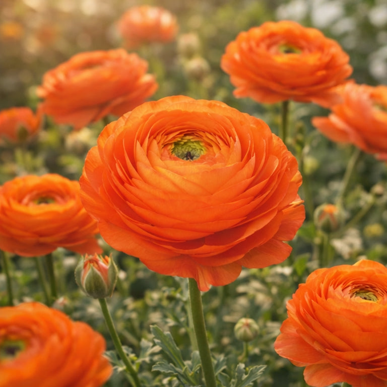 Ubuntuberg Italian Ranunculus Elegance Clementine (40-10) Corms