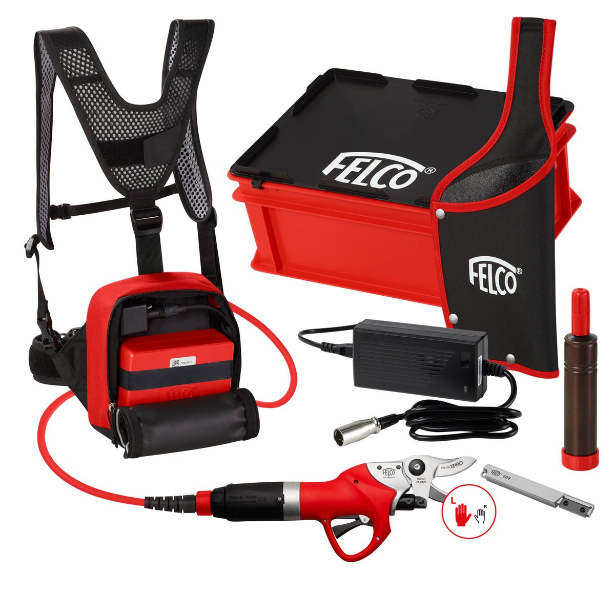 FELCO 802G+ Electric Pruning Shears – packaging view