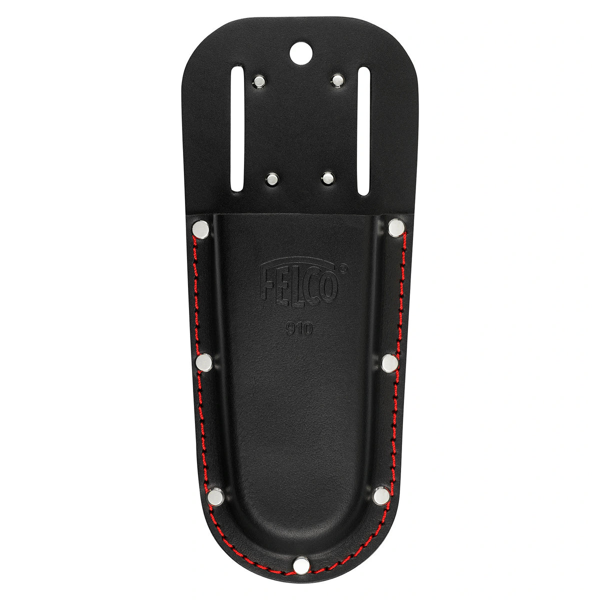 FELCO 910 Black pruner holster – front product view on white background