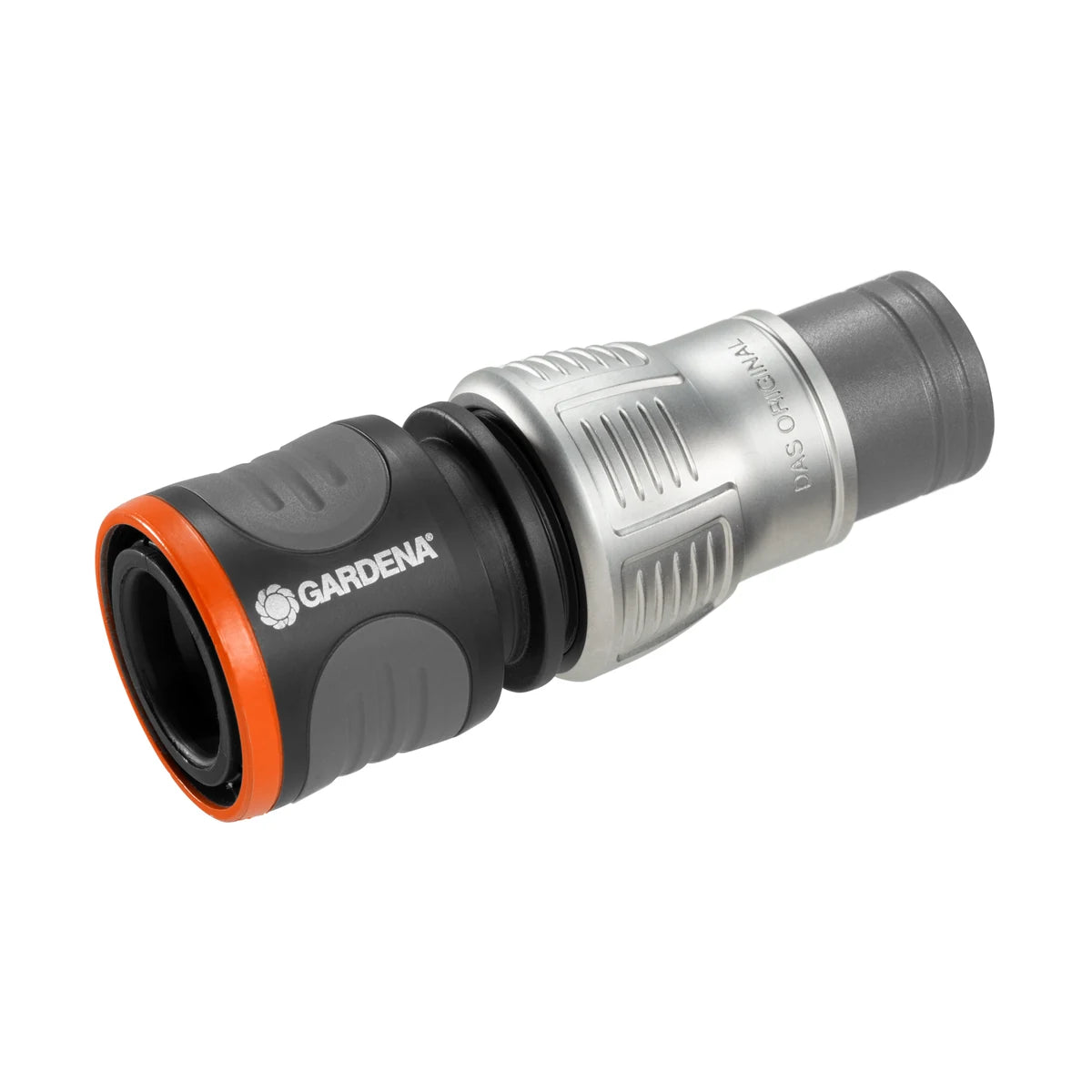GARDENA Premium Hose Connector for 13 mm and 15 mm hoses with metal clamping nut