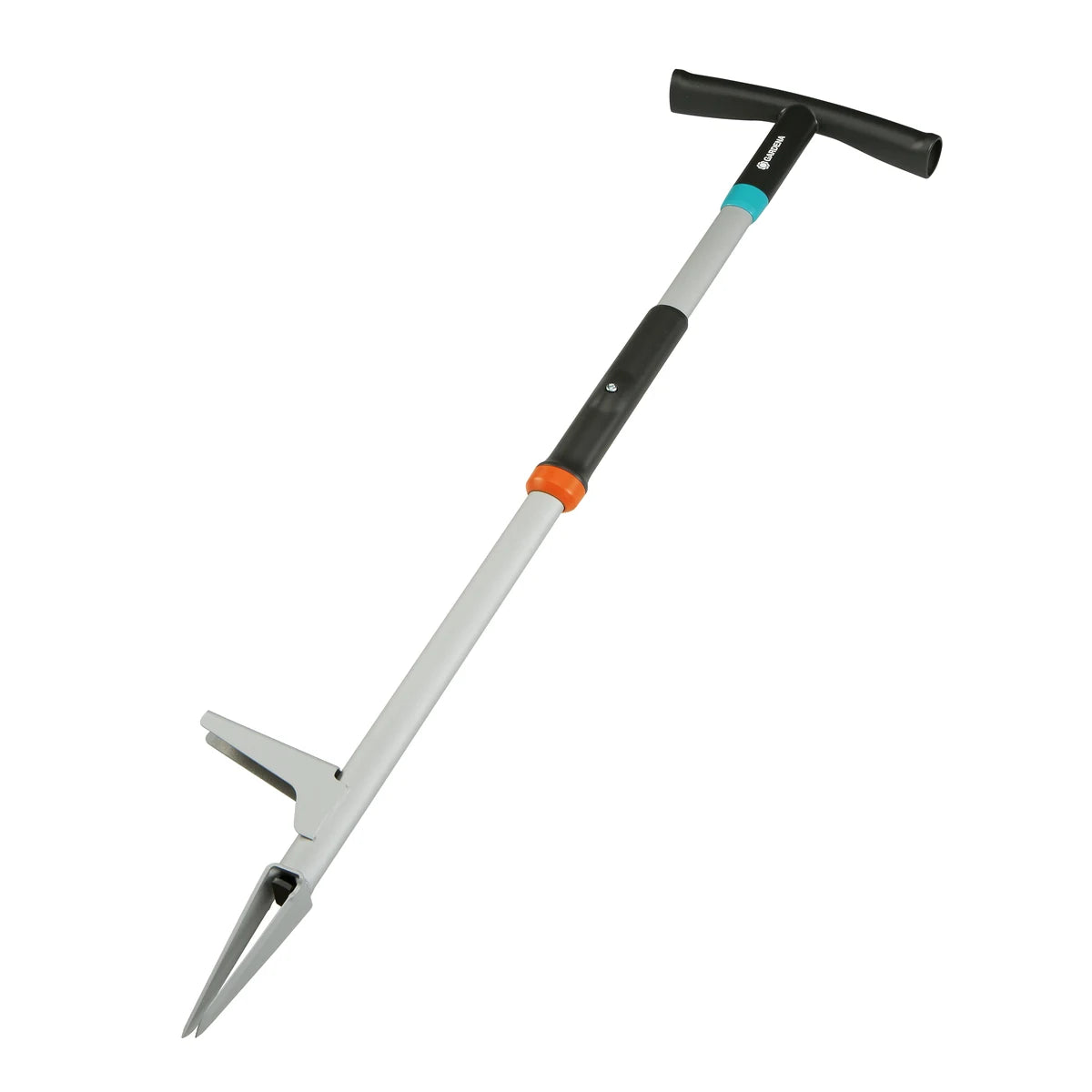 GARDENA upright Weed Puller with turning handle, footrest and narrow blades