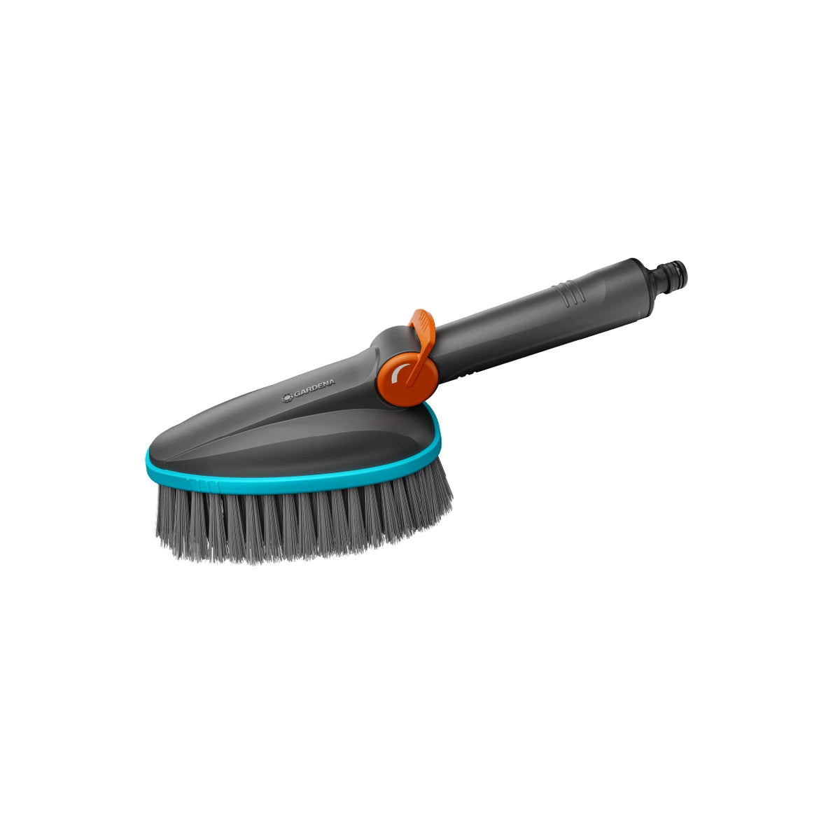 GARDENA CleanSystem Hand Brush Soft - Medium Oval – product view