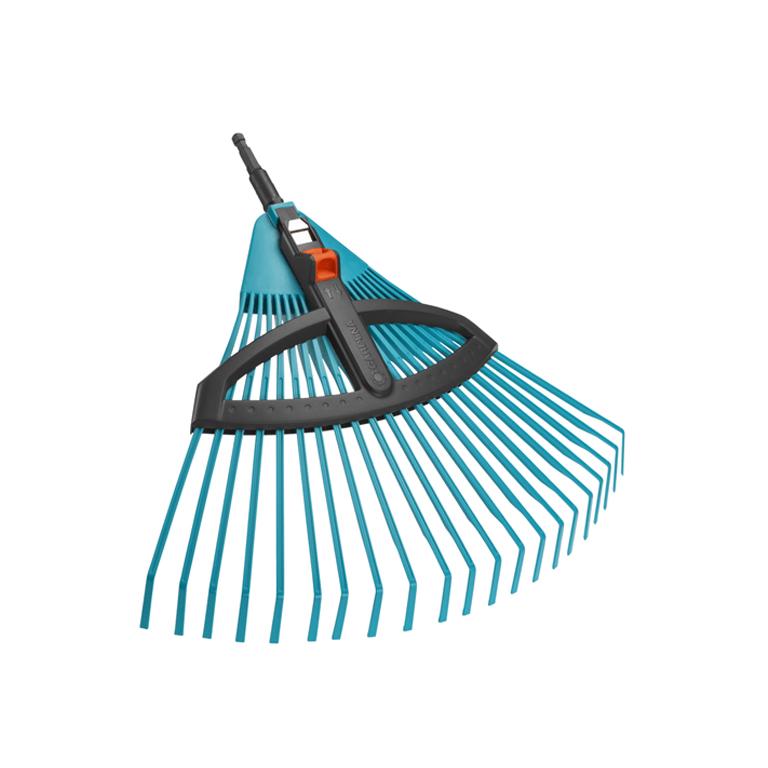 GARDENA combisystem Adjustable Plastic Rake head with adjustable tine spacing