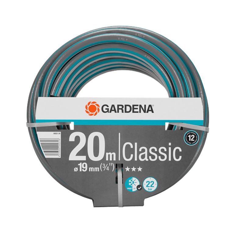 GARDENA Classic 19 mm 20 m hose coil, front view