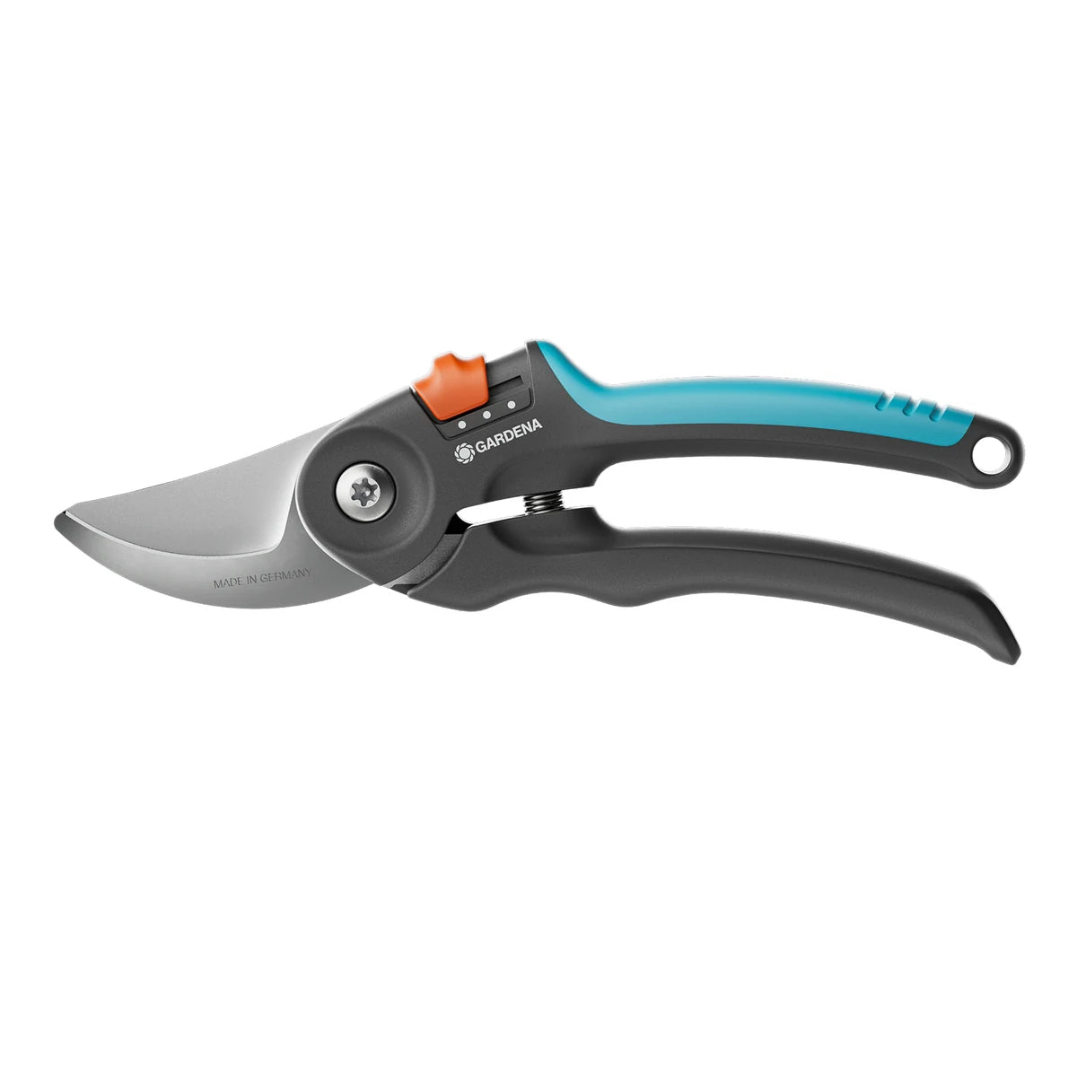 GARDENA PremiumCut Flex Bypass Secateurs 24 mm shown on a white background