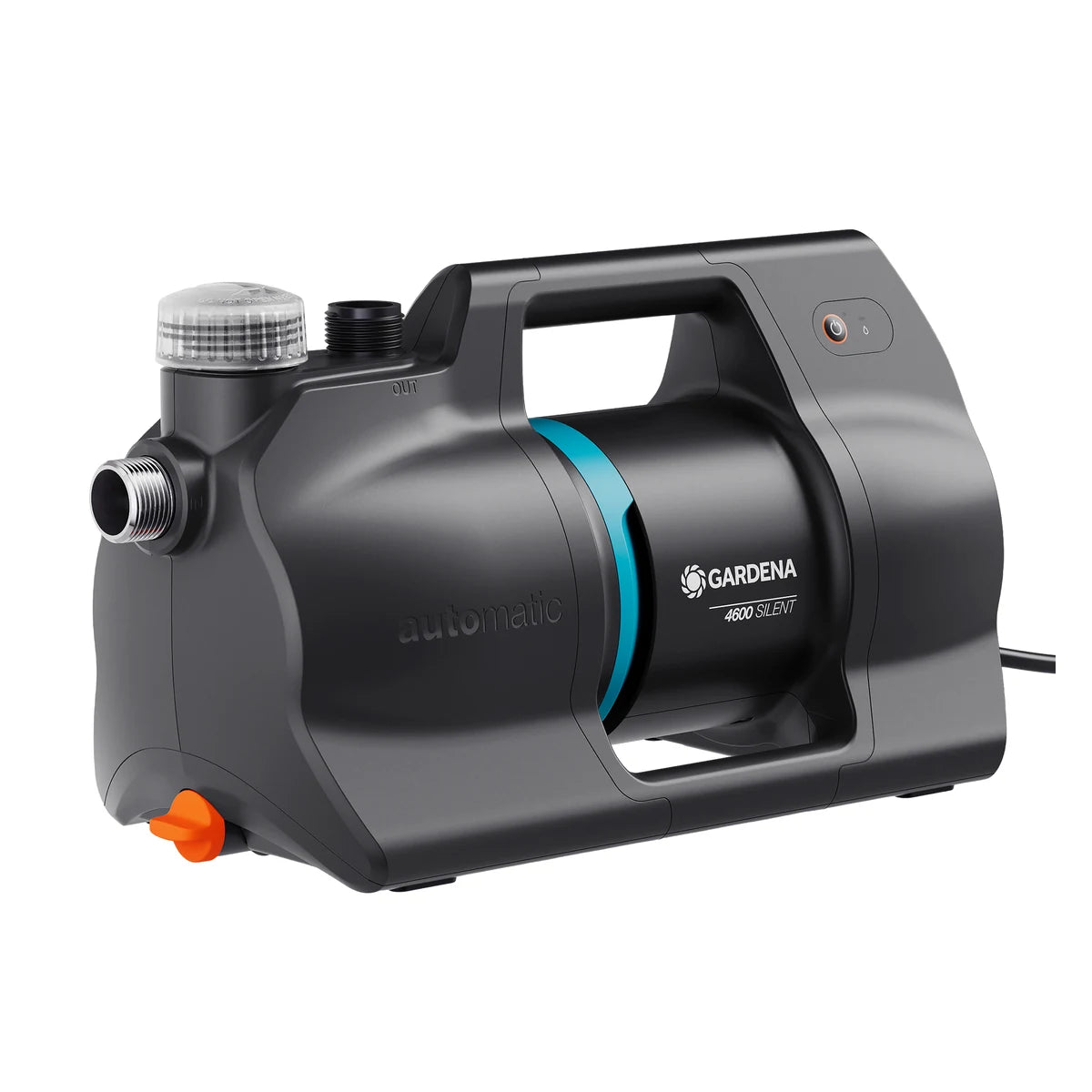 GARDENA Automatic Home and Garden Pump 4600 Silent shown on a white background