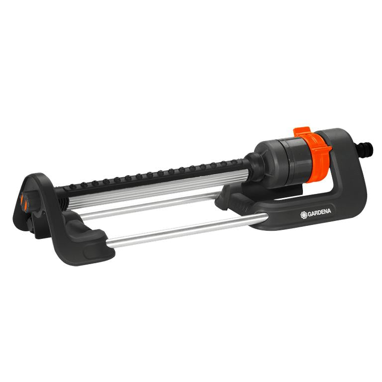 GARDENA Aqua M oscillating sprinkler on white background