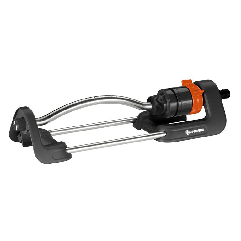 GARDENA Aqua S oscillating sprinkler on white background