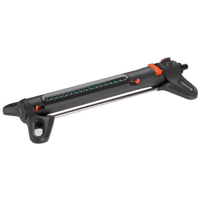 GARDENA AquaZoom M oscillating sprinkler with adjustable spray controls