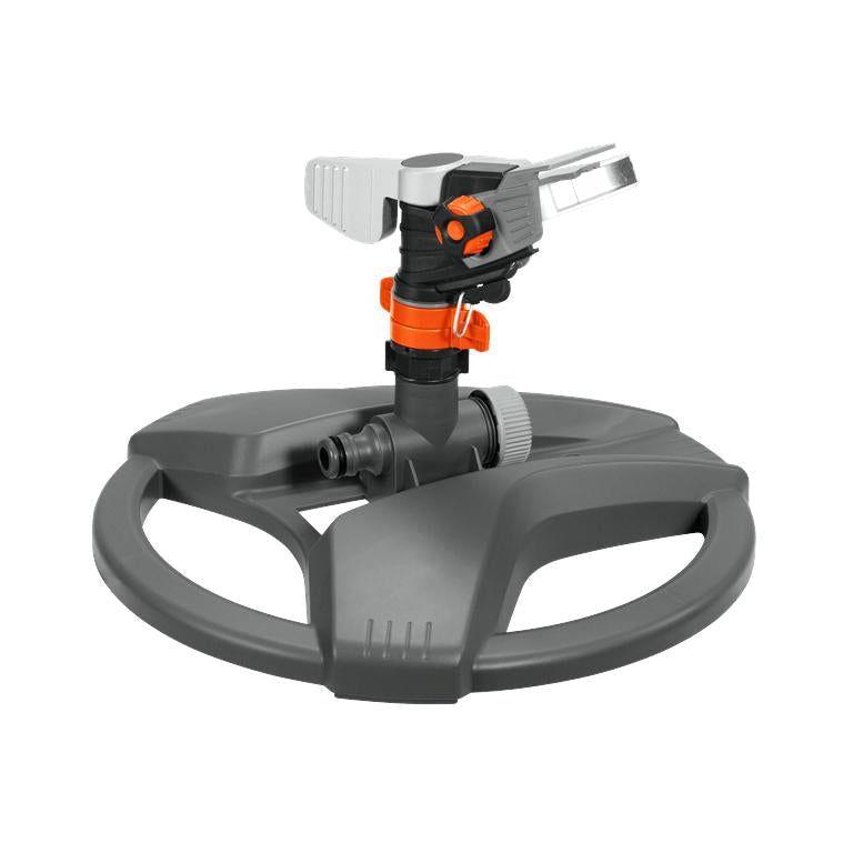 GARDENA Premium full or part circle pulse sprinkler on a round base