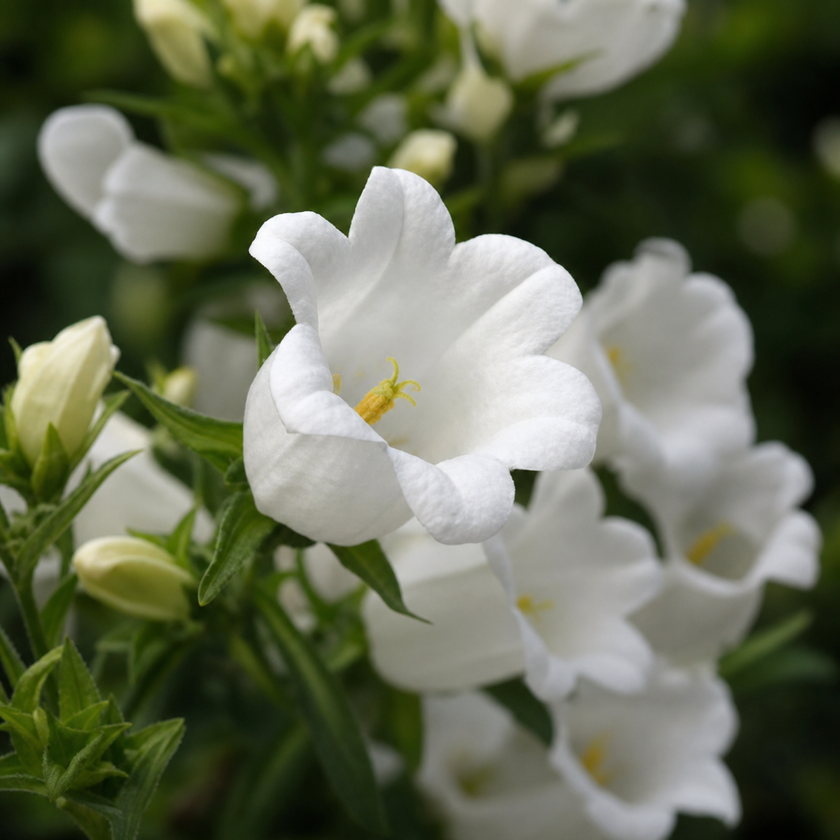 Campanula Campana New White