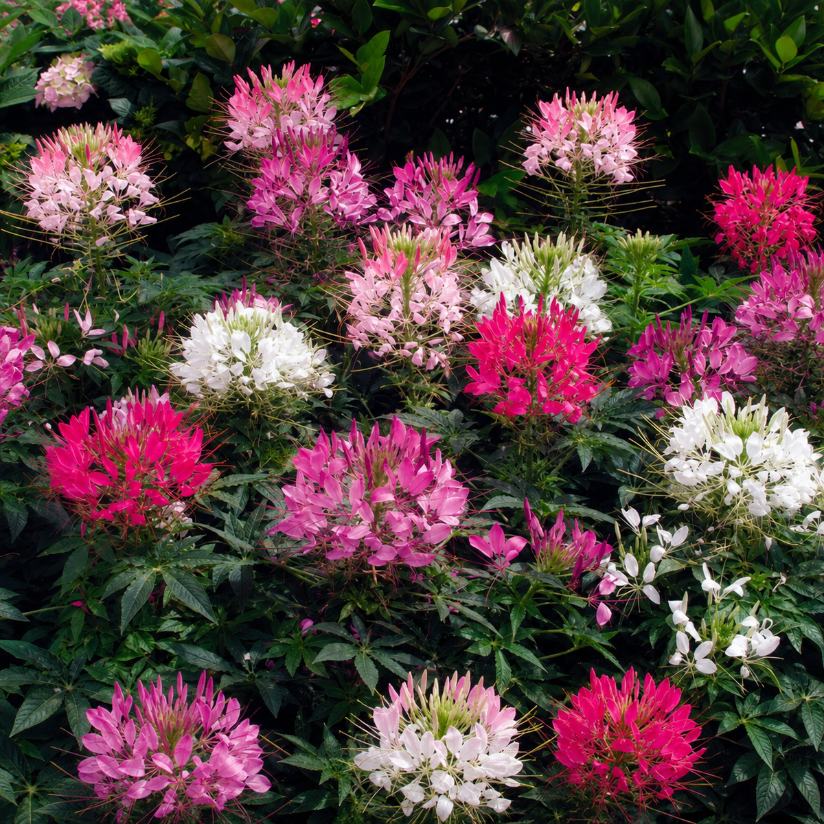 Cleome Sparkler Mix