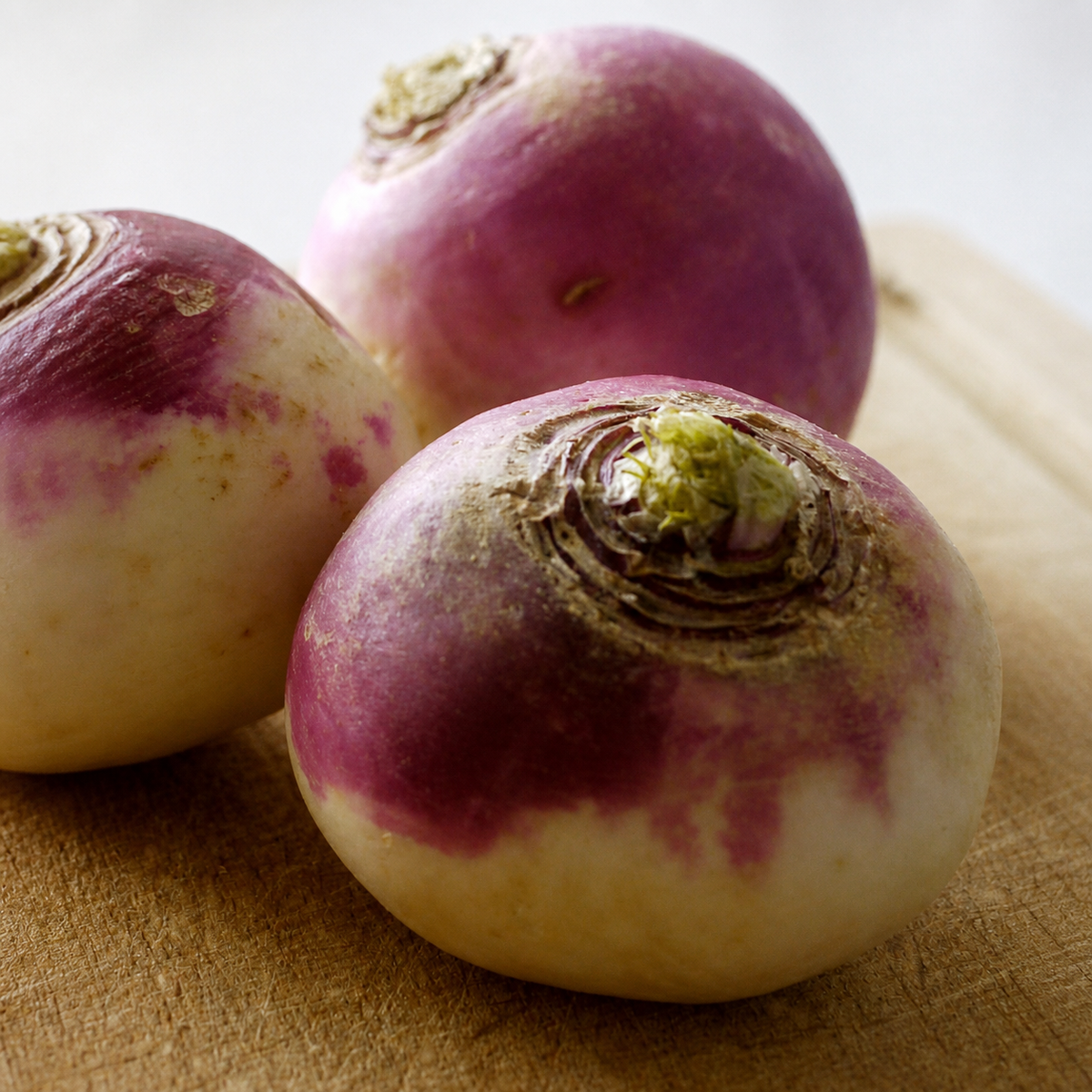 TURNIP PURPLE TOP WHITE GLOBE