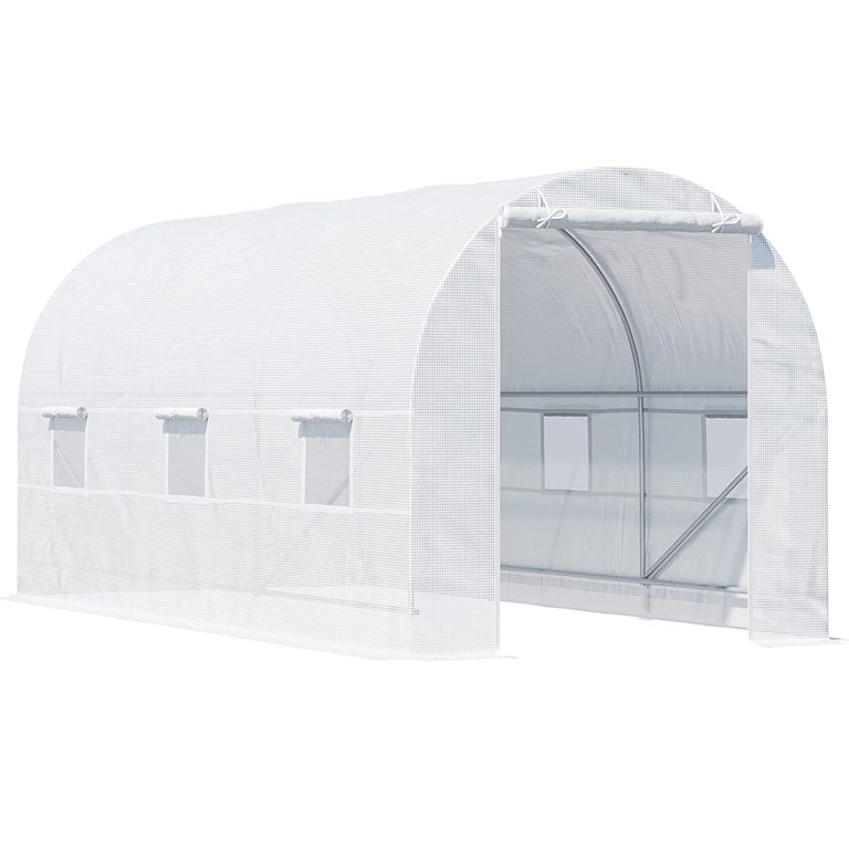 Greenhouses - Replacement UV Polytunnel Cover For 3m Greenhouse