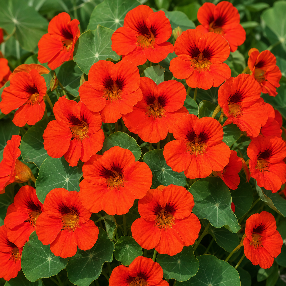 NASTURTIUM GLOBE OF FIRE
