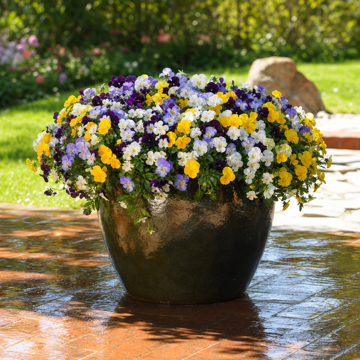 PANSY COOL WAVE MIX