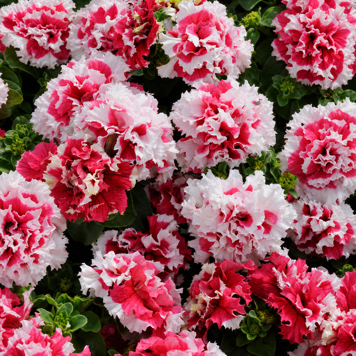 PETUNIA PIROUETTE RED