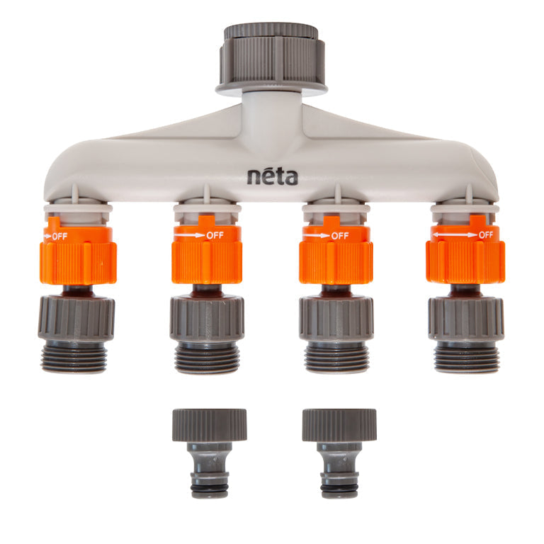 NETA Universal 4-way tap-GARDENING.co.za