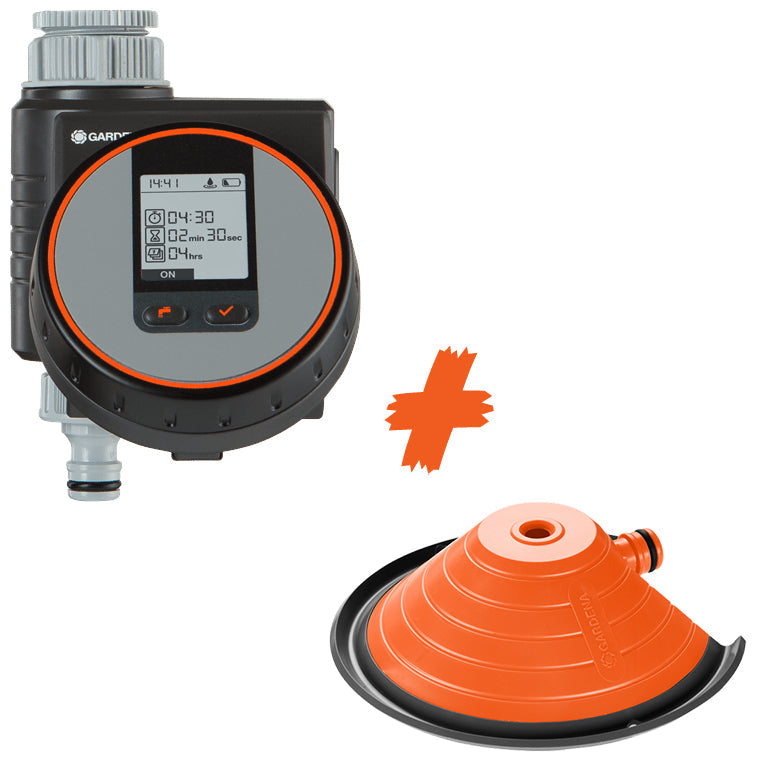 GARDENA Water Timer Flex + FREE Sprinkler GARDENING.co.za