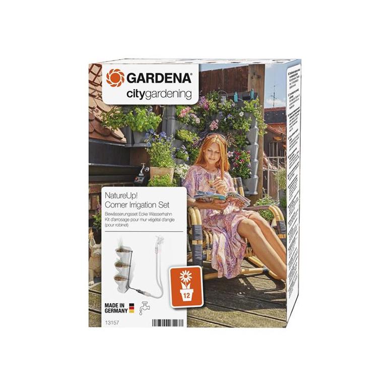 GARDENA City Gardening Vertical Gardening Corner Watering Kit-GARDENING.co.za