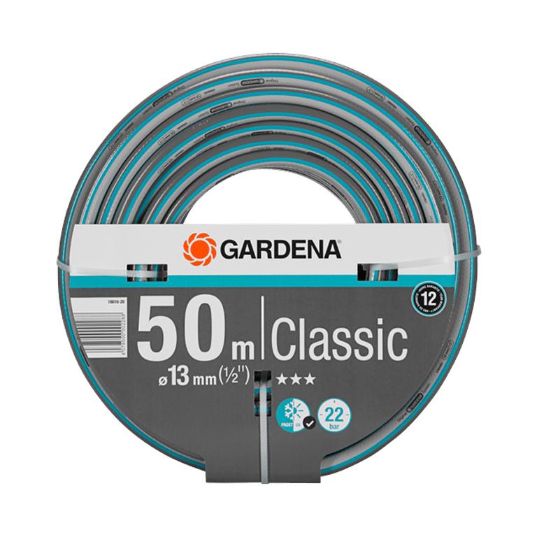 GARDENA Classic Hose 13 mm x 50 m coiled roll with front label