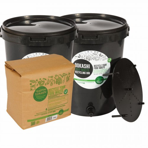 25L Earth Bokashi Recycling Kit (+Free Bokashi) GARDENING.co.za
