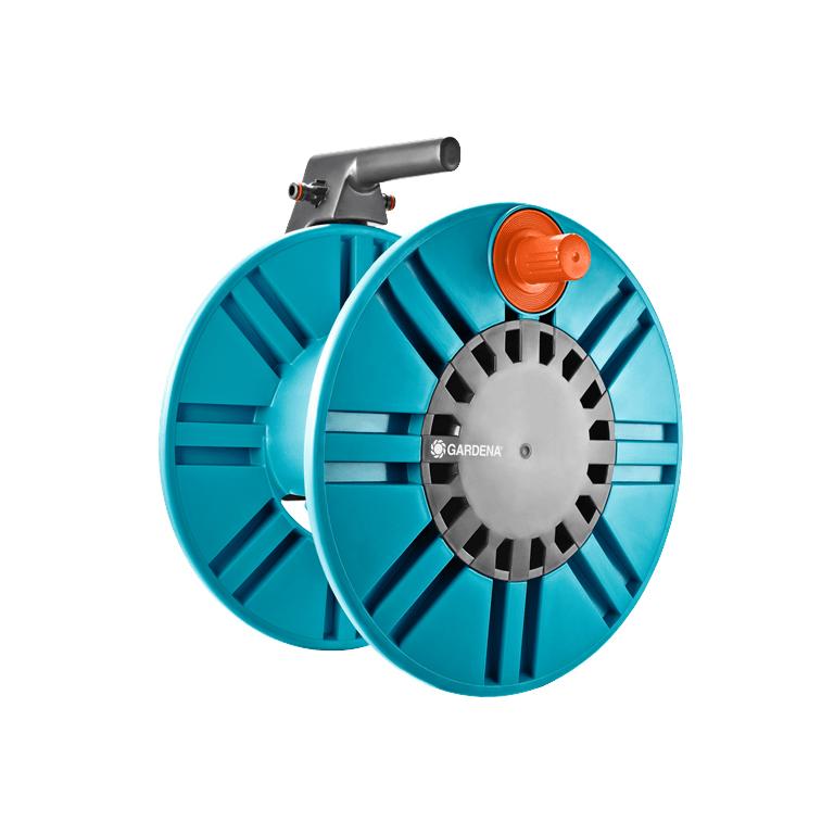 GARDENA Classic wall-fixed hose reel on white background