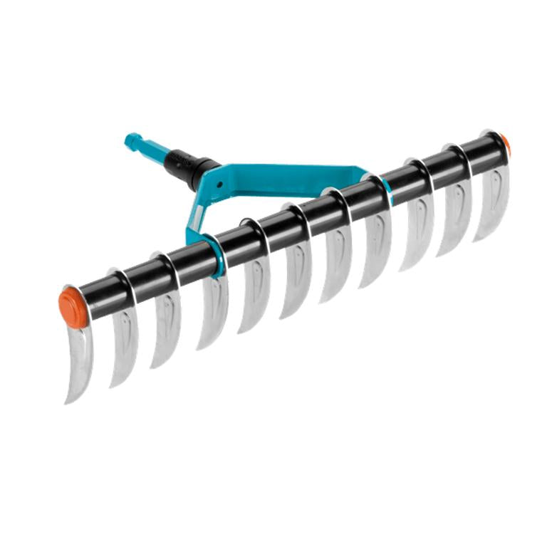GARDENA combisystem Aerator Rake head with curved tines