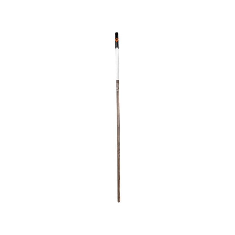 GARDENA combisystem 150 cm wooden handle on white background