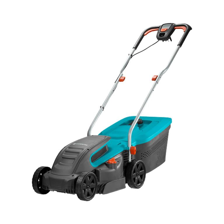 GARDENA PowerMax 1200/32 electric lawnmower with 30 L grass box