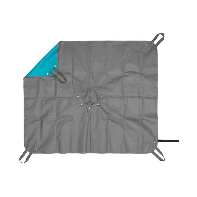 GARDENA Planting Mat M spread flat with raised corner fasteners