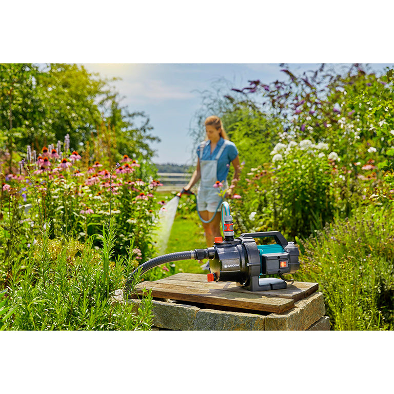 Gardena Garden Pump 3700/4 Basic: Irrigation Pump with 3700 l/h