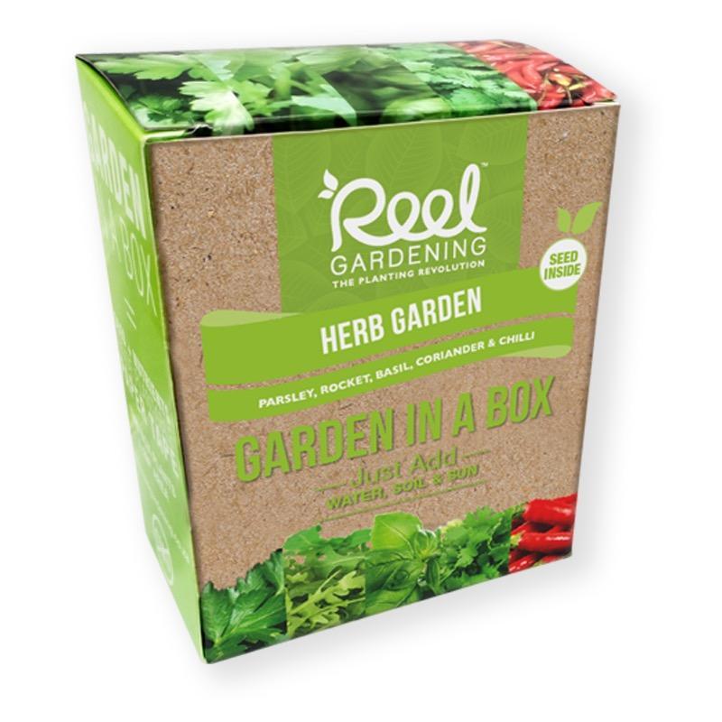 Herb Garden In a Box - GARDENING.co.za