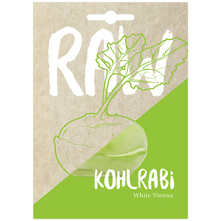 Kohlrabi White Vienna Seeds - GARDENING.co.za