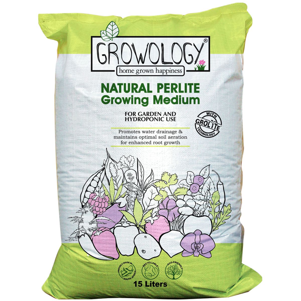 Perlite Growing Medium (15L Bag)